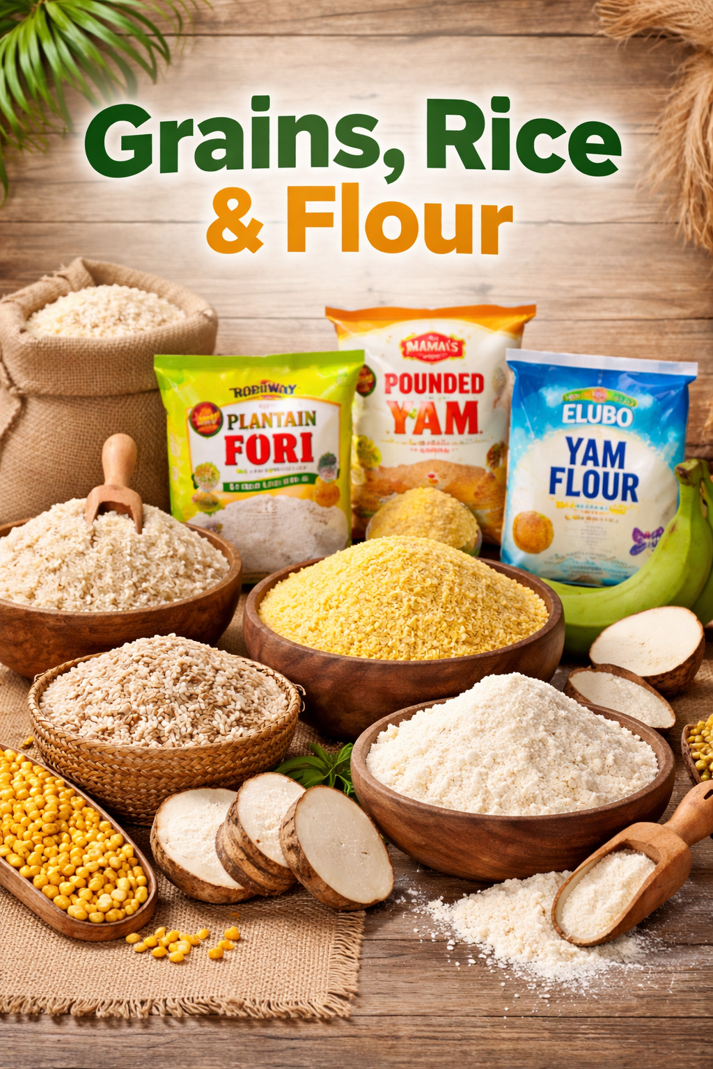 Grains Rice & Flour